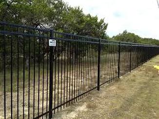 Weatherford Fencing Company Iron Fence